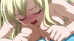 10s animated animated_gif blonde_hair blue_eyes boku_wa_tomodachi_ga_sukunai breasts kashiwazaki_sena original_clip sexually_suggestive rating:Questionable score:97 user:Gabrien