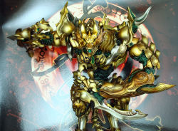 10s armor blade charging garo garo_(series) gold golden tagme rating:Sensitive score:1 user:Somejerk231