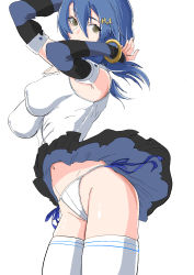  1girl artist_request ass blue_hair breasts brown_eyes highres natsumi_moe nipples panties source_request tagme thighhighs underwear virtual_youtuber yellow_eyes  rating:Questionable score:17 user:AhmedRifka