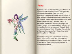 character_profile fairy mini_person minigirl mon-musu_quest! monster_girl tagme text_focus translated rating:Explicit score:26 user:AmazingAmaya
