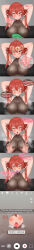  1girl :&gt;= absurdres armpit_crease armpit_hair armpits arms_behind_head arms_up arrow_(symbol) begging black_bodysuit blush bodystocking bodysuit breasts camera_phone casting_couch clenched_teeth closed_eyes coin comic comic_strip condom condom_in_mouth condom_wrapper couch covered_erect_nipples crying crying_with_eyes_open eddarxart english_text fang fanservice fantasy fellatio_face furrowed_brow glory_hole glory_wall gold_coin groping groping_breast hair_ribbon heavy_breathing heterochromia highres holding holding_condom hololive hololive_fantasy houshou_marine hypnosis implied_prostitution insult lactation lactation_through_clothes large_breasts leotard looking_at_viewer massage mind_control money mouth_hold offering pain pendulum pirate propositioning prostitution recording red_armpit_hair red_eyes red_hair ribbon sitting smell smile smug smug_smile snapchat speech_bubble squinting steaming_body sweat sweatdrop talking_to_viewer tears teeth through_wall tongue tongue_out twintails unkempt viewfinder virtual_youtuber waiting_for_cum wall wrinkled_fabric yellow_eyes 