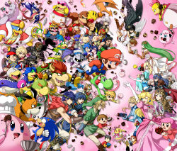 00s 10s 6+boys 6+girls absolutely_everyone alien alph_(pikmin) animal_crossing arm_cannon basket bird black_eyes black_hair blonde_hair blue_eyes blue_hair blue_pikmin blush blush_stickers bob-omb bodysuit bowser bowser_jr. box box_of_chocolates boxing_gloves breasts brothers brown_hair candy capcom cape capri_pants captain_falcon charizard chef_hat chocolate chocolate_bar chocolate_heart closed_eyes colored_skin creatures_(company) crown cup cupcake dark_pit diddy_kong dog dog_(duck_hunt) donkey_kong donkey_kong_(series) dr._mario dr._mario_(game) dress dual_persona duck duck_(duck_hunt) duck_hunt earrings elbow_gloves everyone f-zero facial_hair falco_lombardi family_computer_robot father_and_son fire_emblem fire_emblem:_mystery_of_the_emblem fire_emblem:_radiant_dawn fire_emblem_awakening flame-tipped_tail flying_pikmin food fox_mccloud freckles game_&amp;_watch game_freak ganondorf gen_1_pokemon gen_4_pokemon gen_6_pokemon gloves gorilla green_eyes greninja gun hair_ornament hair_over_one_eye hand_mirror handheld_game_console hat head_mirror headband heart helmet highres hood hooded_jacket iggy_koopa ike_(fire_emblem) jacket jewelry jigglypuff kid_icarus kid_icarus_uprising king_dedede kirby kirby_(series) koopa_clown_car larry_koopa legendary_pokemon lemmy_koopa link little_mac long_coat long_hair long_sleeves lucario lucina_(fire_emblem) ludwig_von_koopa luigi luma_(mario) mario mario_(series) marth_(fire_emblem) mask md5_mismatch medicine medium_breasts mega_man_(character) mega_man_(classic) mega_man_(series) meta_knight metroid mewtwo midriff mii_(nintendo)mii_brawler mii_gunner mirror monkey morton_koopa_jr. mother_(game) mother_2 mr._game_&amp;_watch multiple_boys multiple_girls mustache navel necklace necktie ness_(mother_2) nintendo nintendo_3ds no_pupils olimar outstretched_arm overalls pac-man pac-man_(game) pac-man_eyes pale_skin palutena pants pikachu pikmin_(creature) pikmin_(series) pikmin_2 pikmin_3 pink_background pink_hair pink_lips pointy_ears pokemon pokemon_(creature) pokemon_dppt pokemon_xy ponytail pouch princess_daisy princess_peach princess_zelda punch-out!! purple_pikmin reaching red_eyes red_pikmin robin_(female)_(fire_emblem) robin_(fire_emblem) robin_(male)_(fire_emblem) rock_pikmin rosalina roy_koopa samus_aran scarf sega sheik shoulder_pads shulk_(xenoblade) siblings sidelocks sleeveless solid_oval_eyes sonic_(series) sonic_the_hedgehog spacesuit star_fox super_mario_bros._3 super_mario_galaxy super_smash_bros. sweatdrop tank_top teacup the_legend_of_zelda the_legend_of_zelda:_the_wind_waker the_legend_of_zelda:_twilight_princess tiara tongue triangle_mouth tunic twintails valentine varia_suit vest villager_(animal_crossing) wario warioware weapon wendy_o._koopa white_gloves white_hair white_pikmin white_skin wii_fit wii_fit_trainer wii_fit_trainer_(female) wii_fit_trainer_(male) wristband xenoblade_chronicles_(series) xenoblade_chronicles_1 yellow_eyes yellow_pikmin yoshi yuino_(fancy_party) zero_suit
