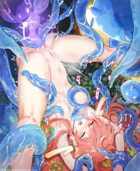  absurdres ahegao anal artist_request bdsm bondage bound grabbing_another&#039;s_breast breasts commission commissioner_upload electricity female_ejaculation full_body genshin_impact grabbing green_eyes highres naozi open_mouth pink_hair pussy slime_(creature) slime_(genshin_impact) slime_(substance) solo tentacles uncensored upside-down yanfei_(genshin_impact)  rating:Explicit score:188 user:danbooru
