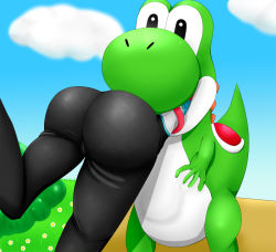  1girl artist_request ass crossover dinosaur flower huge_ass mario_(series) nintendo pants super_mario_bros._1 super_smash_bros. tight_clothes tight_pants vore wii_fit wii_fit_trainer wii_fit_trainer_(female) yoshi  rating:Questionable score:44 user:armorcrystal