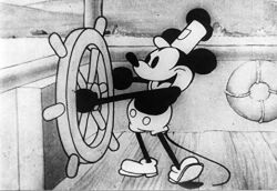 animal boat mickey_mouse mouse pants watercraft
