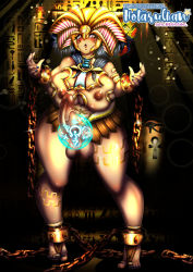  blush breasts chain colored_skin exodia_the_forbidden_one futanari hotaruchanart nail_polish newhalf penis solo testicles thick_thighs thighs uncensored veins veiny_penis white_skin yu-gi-oh!  rating:Explicit score:0 user:Bruhmomentodos