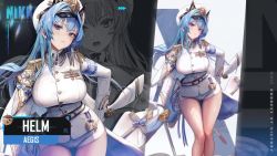  1girl animated ass blue_hair breasts game game_cg goddess_of_victory:_nikke gun helm_(nikke) high_heels huge_ass huge_breasts miniskirt official_art rifle skirt sniper_rifle tagme video weapon  rating:Questionable score:39 user:Angelothebaws