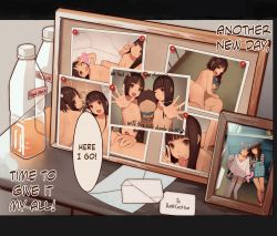  1boy age_difference ass bdsm bondage bound collage cum fellatio femdom flat_chest gag hard-translated loli lolidom muk_(monsieur) multiple_girls nude oral pee peeing_in_bottle photo_(object) tagme third-party_edit  rating:Explicit score:315 user:Muffio