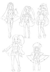  5girls blueberry character_sheet cranberry food fruit gooseberry grasshopper_manufacture multiple_girls no_more_heroes nutberry official_art okama pure_white_lover_bizarre_jelly strawberry  rating:Sensitive score:12 user:bebopblue