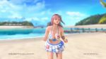1girl 3d animated beach bikini bouncing_breasts breasts cleavage dead_or_alive dead_or_alive_xtreme dead_or_alive_xtreme_3_fortune female_focus honoka_(doa) jumping large_breasts navel outdoors pink_hair short_hair sky solo swimsuit video video rating:Questionable score:35 user:Aman2k16