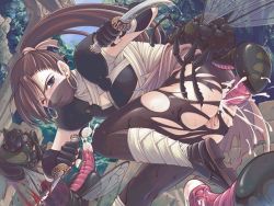  bad_tag assassin assassin_(ragnarok_online) bestiality blood brown_hair bug cum cum_in_pussy earrings egg implantation bug jewelry long_hair mask monster oviposition pussy ragnarok_online rape sex torn_clothes vaginal defloration xration  rating:Explicit score:59 user:danbooru