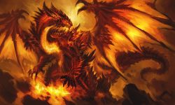  bad_id bad_pixiv_id dragon fire glowing highres masaki_(monster) no_humans orange_theme pixiv_fantasia pixiv_fantasia_revenge_of_the_darkness  rating:Sensitive score:9 user:danbooru