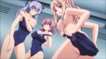  3girls animated ass breasts butt_crack gakuen_de_jikan_yo_tomare glasses hair_ribbon huge_ass large_breasts multiple_girls nipples ribbon school_swimsuit swimsuit twintails undressing video video  rating:Questionable score:74 user:rob1
