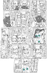  10s 3girls abs ass bare_shoulders bath blush bodysuit breasts censored comic detached_sleeves fundoshi fusou_(kancolle) greyscale hair_ornament hyuuga_(kancolle) japanese_clothes kantai_collection large_breasts long_hair monochrome multiple_girls muscular censored_nipples nontraditional_miko novelty_censor nude short_hair tonda toned towel translation_request treasure_mark_censor undressing yamashiro_(kancolle) 