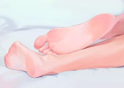1girl absurdres artist_request barefoot feet feet_only foot_focus highres original soles solo toes rating:Sensitive score:101 user:FabricioDias