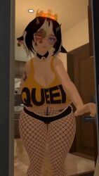  3d animated ass breasts large_breasts queen_kilroy tagme thick_thighs thighs video vrchat  rating:Explicit score:12 user:Leviathin