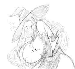  breasts curvy dragon&#039;s_crown hanging_breasts hat_over_one_eye highres huge_breasts large_breasts witch sorceress_(dragon&#039;s_crown) vanillaware  rating:Questionable score:27 user:deadlink
