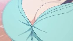  10s animated animated_gif bouncing_breasts breasts bursting_breasts cleavage grand_blue hamaoka_azusa zipper zipper_pull_tab  rating:Questionable score:77 user:Waver_Velvet