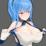  3d animated azur_lane blue_hair breasts eringi_(pixiv17465148) gloves jiggle large_breasts lowres nipples purple_eyes short_hair source_request st._louis_(azur_lane) tagme webm  rating:Questionable score:112 user:SadSap
