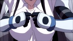  animated animated_gif grabbing_another&#039;s_breast breasts grabbing groping kenzen_robo_daimidaler madanbashi_kouichi nipples nude sonan_kyouko  rating:Questionable score:73 user:CoolAdrian20