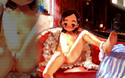 barefoot highres loli pussy spread_legs tagme uncensored zoom_layer rating:Explicit score:27 user:AlmaNegra