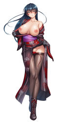 boots breasts clothes_lift dress dress_lift female_ejaculation female_ejaculation_through_clothes full_body green_eyes hair_between_eyes igawa_asagi igawa_asagi_(clone) japanese_clothes kagami_hirotaka kimono large_breasts leggings lilith-soft long_hair mechanical_arms nipples official_art panties pussy_juice red_panties single_mechanical_arm solo solo_focus sweat taimanin_(series) taimanin_asagi taimanin_rpgx thighhighs underwear undressing white_background wide_hips rating:Explicit score:149 user:danbooru