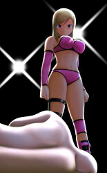  1boy 1girl artist_request defeat femdom highres tagme wrestling wrestling_outfit 