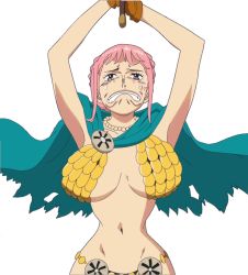  1girl breasts cape crying highres one_piece rebecca_(one_piece) sword weapon  rating:Sensitive score:12 user:mso