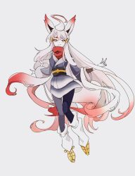 1girl cocoa_s3 hisuian_zorua personification pokemon pokemon_legends:_arceus