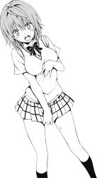  1girl gender_request genderswap highres monochrome school_uniform solo tagme yuusaki_riko  rating:Sensitive score:25 user:acecoin1234