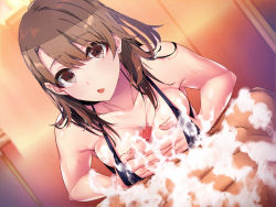  1boy 1girl breasts censored hetero isshiki_iroha mosaic_censoring paizuri penis tagme yahari_ore_no_seishun_lovecome_wa_machigatteiru.  rating:Explicit score:11 user:GelbooruN_201