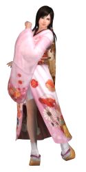 3d absurdres black_hair dead_or_alive dead_or_alive_5 highres japanese_clothes kimono kokoro_(doa) official_art tecmo rating:Sensitive score:15 user:spiderfan