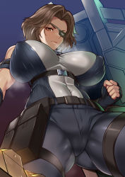  artist_request breasts brown_hair dark_skin eyepatch highres large_breasts mature_female monica_(xenoblade) monica_vandham source_request sweat tight_clothes xenoblade_chronicles_(series) xenoblade_chronicles_3  rating:Questionable score:70 user:TheOmegaAnon