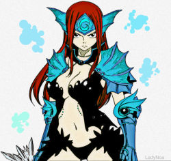  1girl armor erza_scarlet fairy_tail female_focus long_hair looking_at_viewer red_hair solo  rating:Sensitive score:27 user:Isuka15