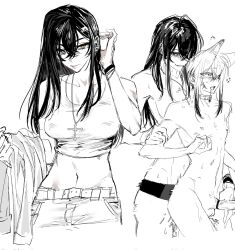  1boy 1girl animal_ears black_hair collar degrees_of_lewdity femdom highres navel pegging penis player_character_(degrees_of_lewdity) sketch sydney_(degrees_of_lewdity)  rating:Explicit score:13 user:Hullyen