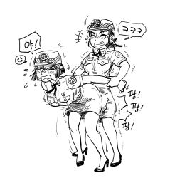 blouse dominance dry_humping female_soldier gogocherry humping shirt skirt uniform