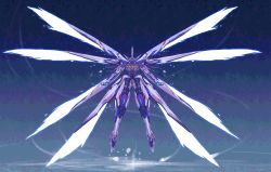  absurdres energy highres kusanagi_kaoru mecha robot wings xenogears xenogears_(mecha)  rating:Sensitive score:13 user:danbooru