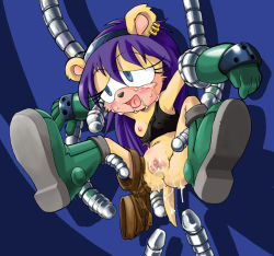  aku_tojyo anus archie_comics ass blue_eyes breasts cum cum_in_pussy cumdrip furry mina_mongoose nipples purple_hair pussy restrained sonic_(series) suspension uncensored  rating:Explicit score:42 user:eingere