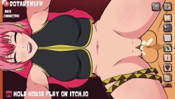 animated bent_over bouncing_breasts breasts clitoris clothed_sex clothes_lift doggystyle dotart dripping highres hole_house legs legs_apart megurine_luka moaning nipples orgasm pink_hair pussy pussy_juice sex sex_from_behind sound tagme tight_clothes vaginal video vocaloid wet