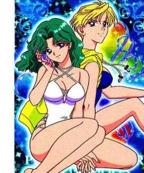  1990s_(style) 2girls beach bikini bishoujo_senshi_sailor_moon kaiou_michiru lowres multiple_girls swimsuit ten&#039;ou_haruka  rating:Sensitive score:18 user:puscaovidiu
