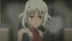  428 animated animated_gif canaan_(series) chunsoft gun lowres red_eyes short_hair weapon white_hair  rating:Sensitive score:6 user:883377779999