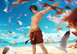  aang animal appa avatar:_the_last_airbender avatar_legends azula beach bird blurry blurry_foreground day fire iroh katara male_focus ocean on_animal outdoors sand seagull sky sokka summer tagme tearing_clothes toph_bei_fong topless_male torn_clothes zarory zuko  rating:General score:39 user:BasedSamu
