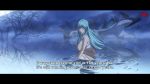  animated blue_hair bouncing_breasts breasts cleavage dress fog huge_breasts iconic_field in_water japan_animator_expo lake long_hair mecha robot splashing strap_slip very_long_hair video walking_in_water water water_surface video wet wet_clothes wet_dress white_dress 