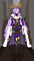  1girl breasts camilla_(fire_emblem) fire_emblem highres large_breasts long_hair nintendo purple_hair  rating:Questionable score:3 user:Eetososhite