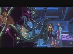  1990s_(style) alien alien_from_the_darkness tagme tentacles  rating:Explicit score:9 user:JanusX