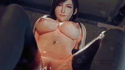  1boy 1girl 3d anal animated black_hair bouncing_breasts breasts bulgingsenpai completely_nude cum cum_in_ass ejaculation english_text female_ejaculation final_fantasy final_fantasy_vii final_fantasy_vii_remake glans hetero legs lowres navel nipples nude open_mouth patreon peeing penis pov pussy pussy_juice sex square_enix stomach tagme thighs tifa_lockhart uncensored veins veiny_penis watermark web_address  rating:Explicit score:181 user:pixiemixie2020