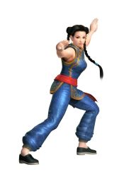 1girl 3d dead_or_alive dead_or_alive_5 fighting_stance official_art pai_chan simple_background tecmo virtua_fighter rating:Sensitive score:4 user:jojosstand