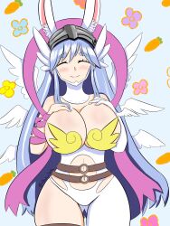  1girl absurdres angewomon angewomon_(cosplay) cosplay digimon highres hololive mature_female pekomama solo tagme virtual_youtuber  rating:Questionable score:9 user:Abalondelta_