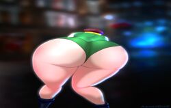  1girl 2023 aeondud animated anus arms_up artist_name ass ass_focus back backboob bare_shoulders beret blonde_hair blurry blurry_background boots braid braided_ponytail breasts cameltoe cammy_stretch_(meme) cammy_white capcom city cleft_of_venus combat_boots commentary curvy depth_of_field english_commentary fat_mons female_focus fingerless_gloves from_behind gloves green_leotard hat highleg highleg_leotard highres huge_ass large_breasts leotard lips long_hair moaning music outdoors pussy shiny_skin skin_tight sleeveless solo sound street_fighter street_fighter_6 stretching sweat thick_thighs thighs thong_leotard torn_clothes twin_braids very_long_hair video wardrobe_malfunction wide_hips 