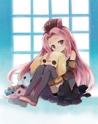 00s 1girl arietta_(tales) boots elbow_gloves female_focus full_body gloves hara_yui indoors long_hair pink_hair sitting skirt solo stuffed_animal stuffed_toy tales_of_(series) tales_of_the_abyss thigh_boots thighhighs very_long_hair window rating:Sensitive score:5 user:danbooru